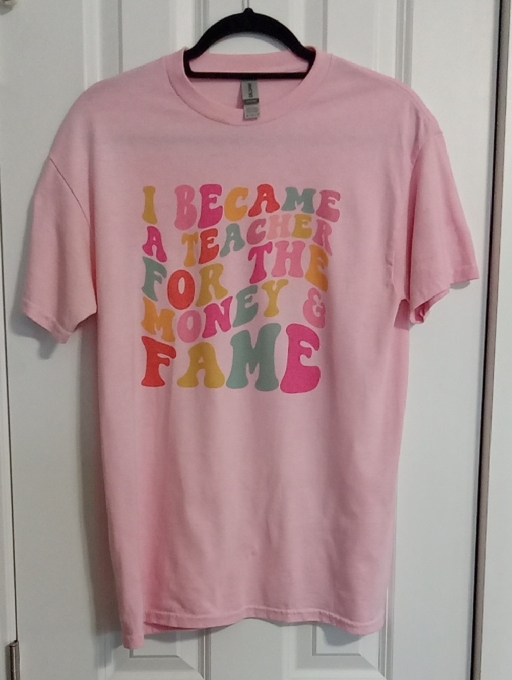 Gildan Cotton Teachers Graphic Tee M